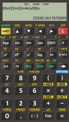 Scientific Calculator android App screenshot 0