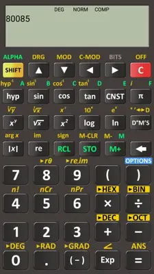 Scientific Calculator android App screenshot 2