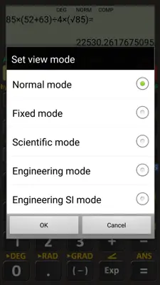 Scientific Calculator android App screenshot 3