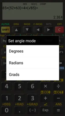 Scientific Calculator android App screenshot 6